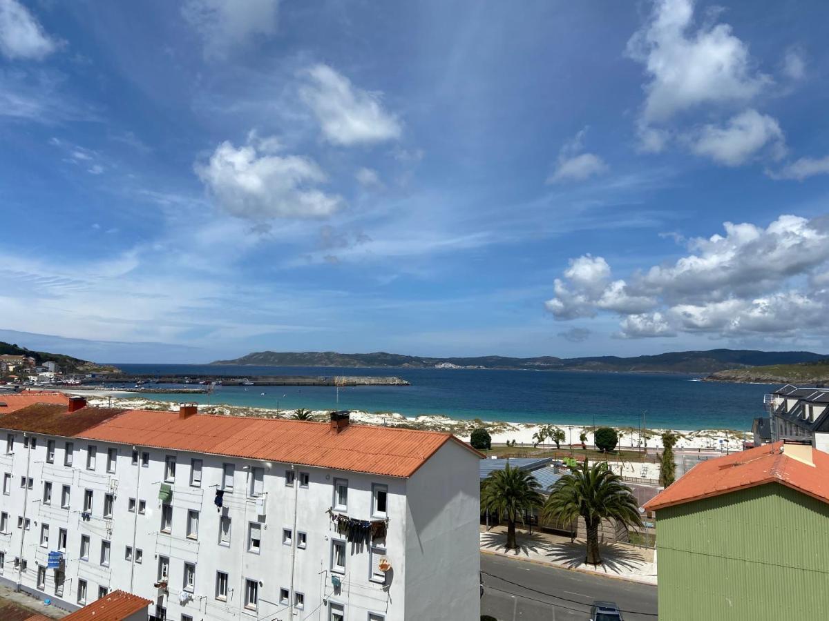 Apartamento En Primera Linea De Playa En Laxe Esterno foto