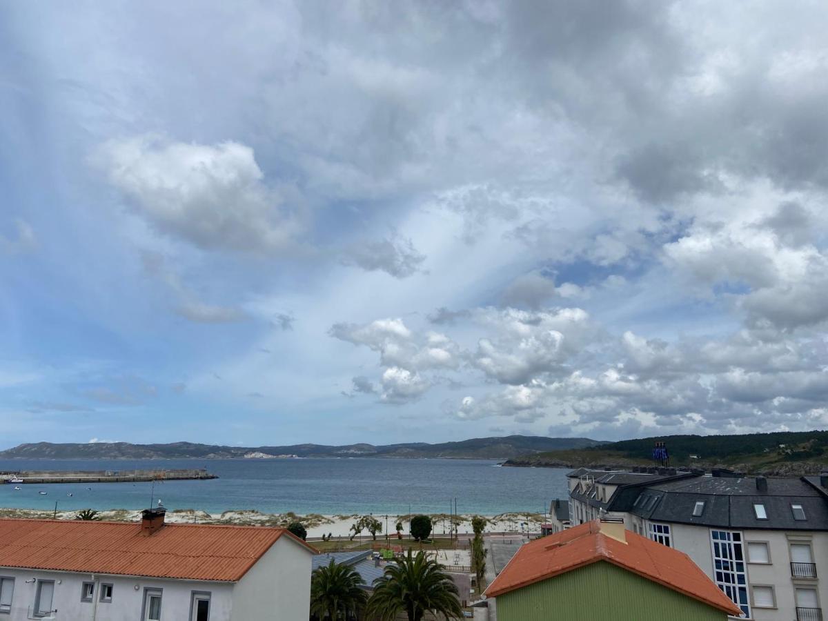 Apartamento En Primera Linea De Playa En Laxe Esterno foto